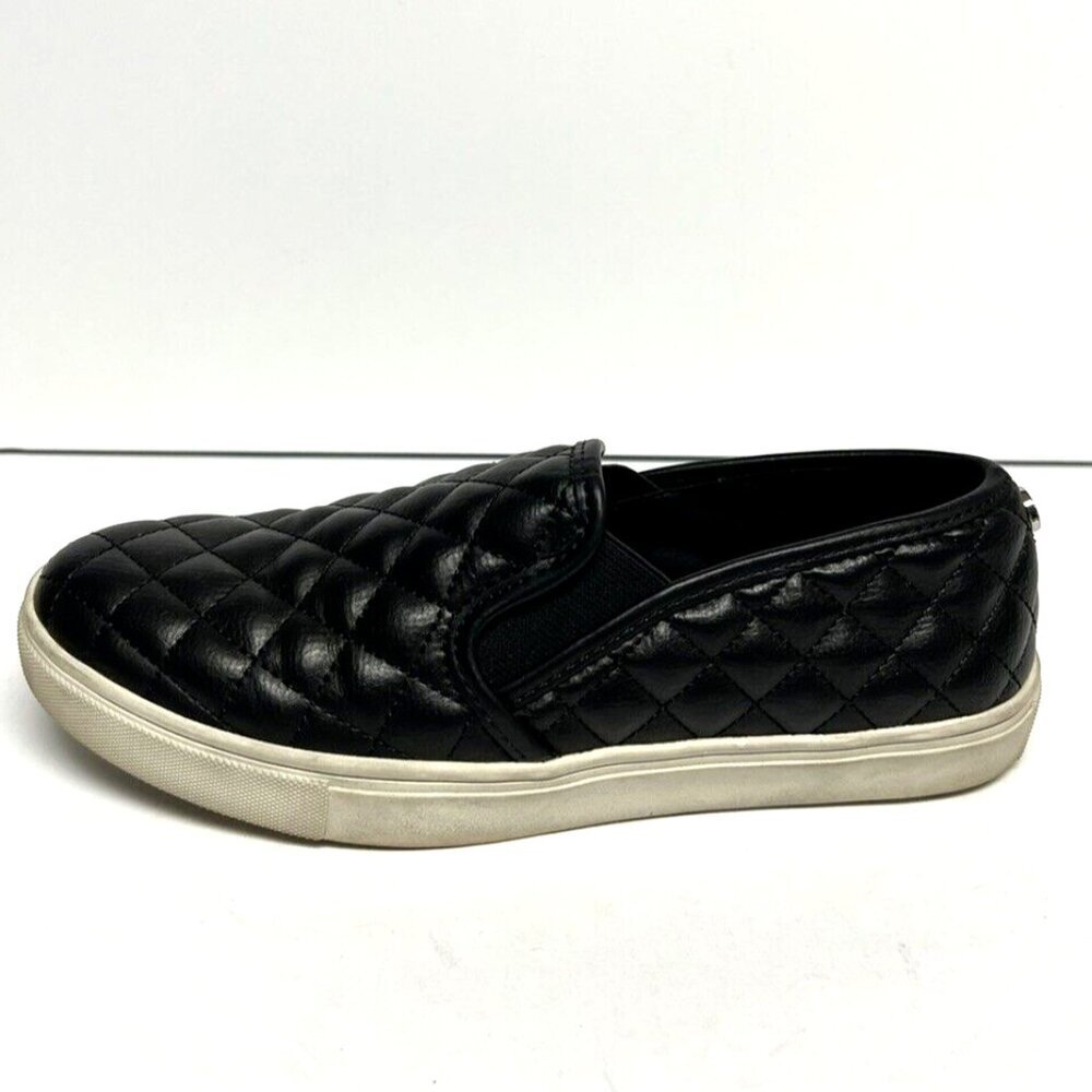 Steve Madden Women's Ecentrcq Slip On Shoes Black, Size 8M